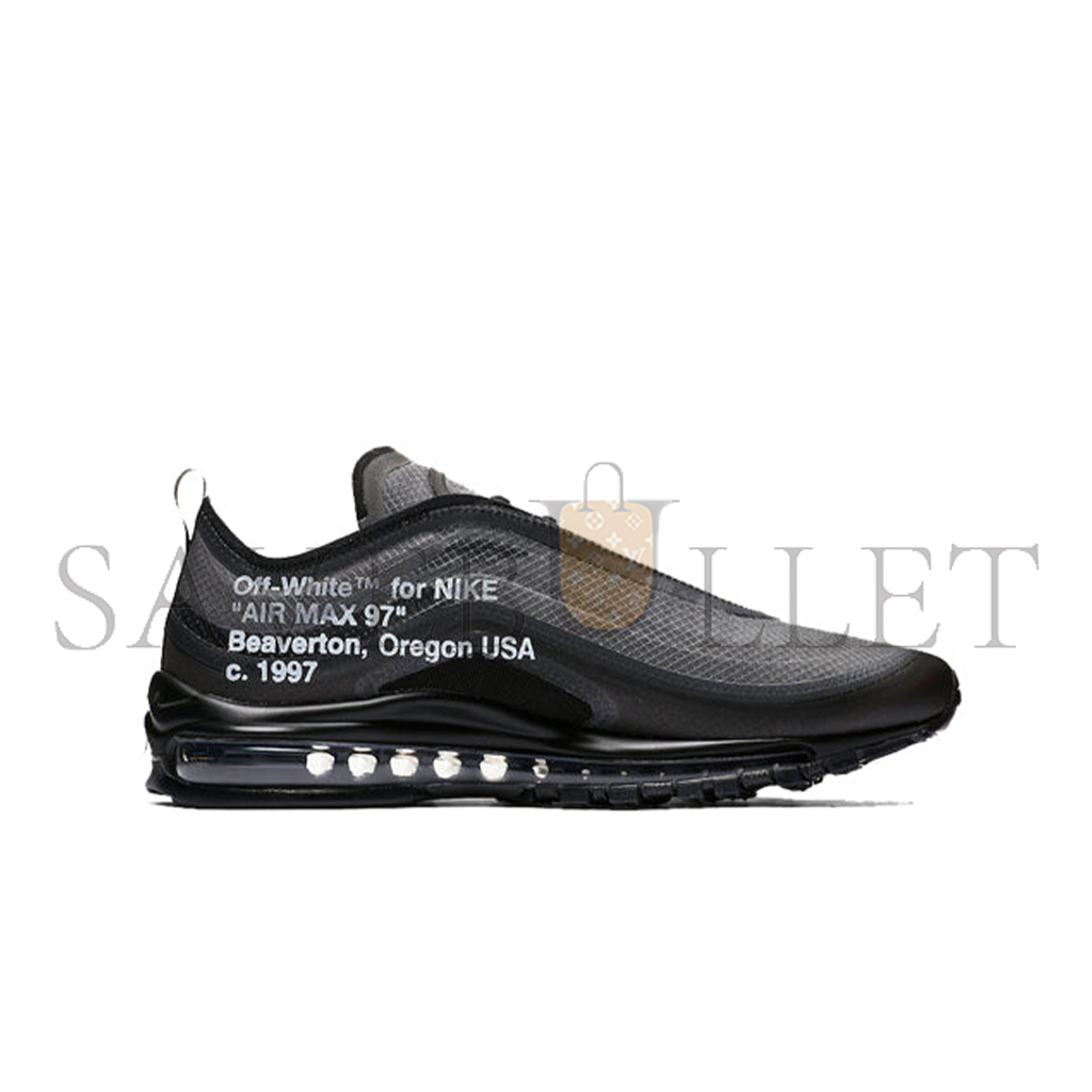 NIKE 97OW OFF-WHITE X NIKE AIR MAX 97“ALL BLACK” AJ4585-001